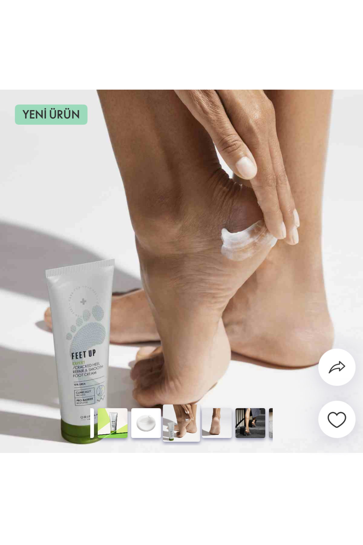 Feet Up Advanced Çatlamış Topuklar Için Onarıcı Krem-75 ml — Oriflame Feet Up Advanced — تصویر 3 از 3