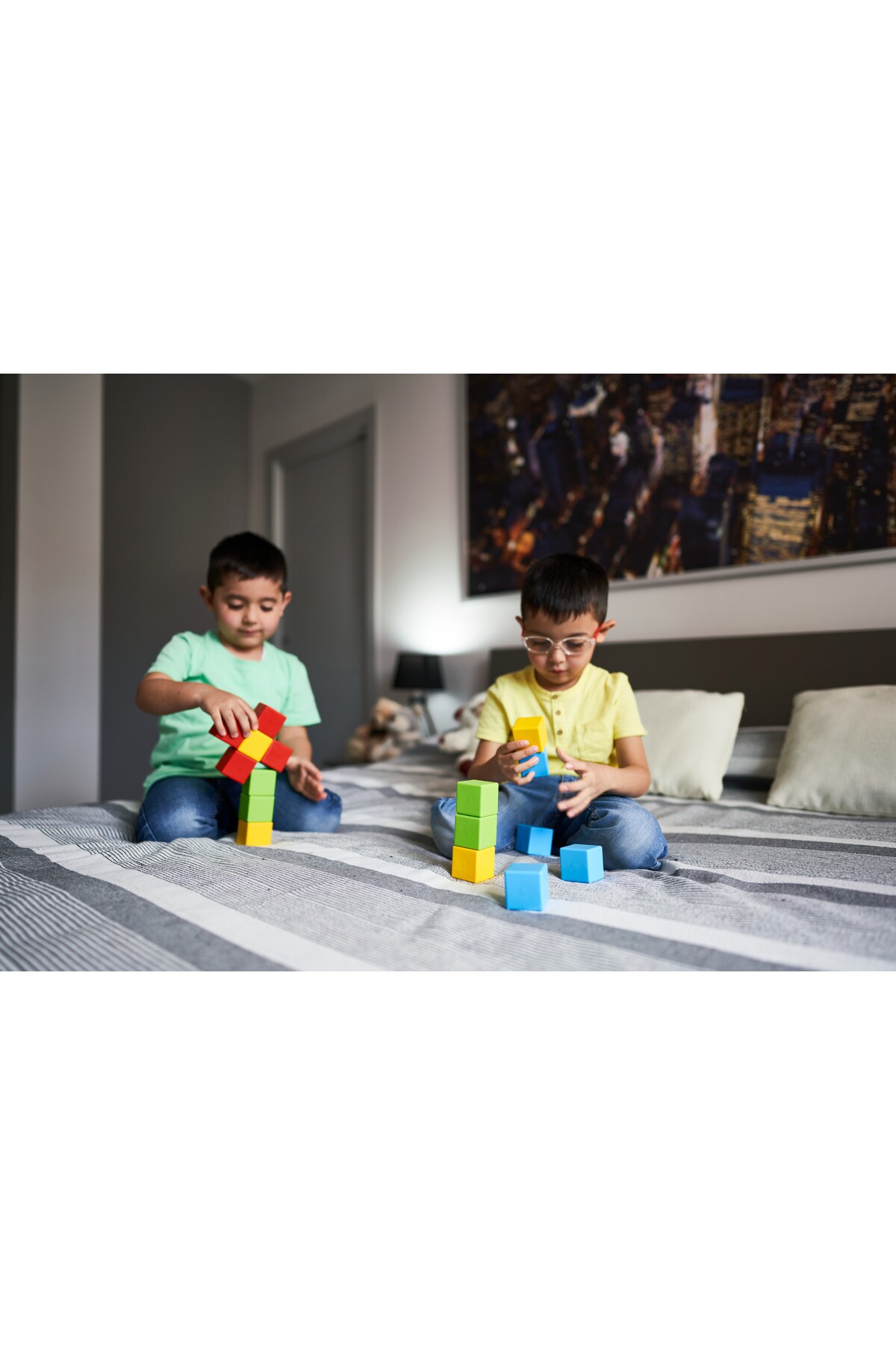 مکعب‌های مغناطیسی مجیکوب ست شروع ۶ عددی، اسباب‌بازی ساخت‌وساز مغناطیسی برای کودکان، STEM