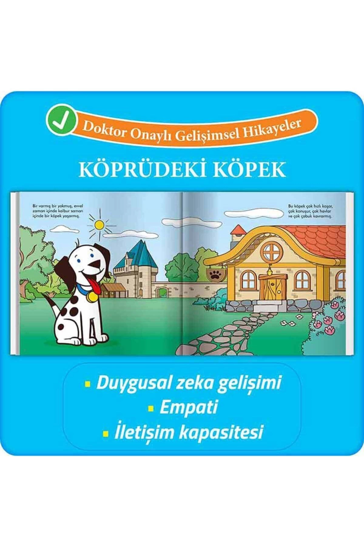Adeda Yayınları Köprüdeki Köpek - Doktor Onaylı Gelişimsel Hikayeler 4 - Osman Abalı fotoğrafı 3 (önizleme)