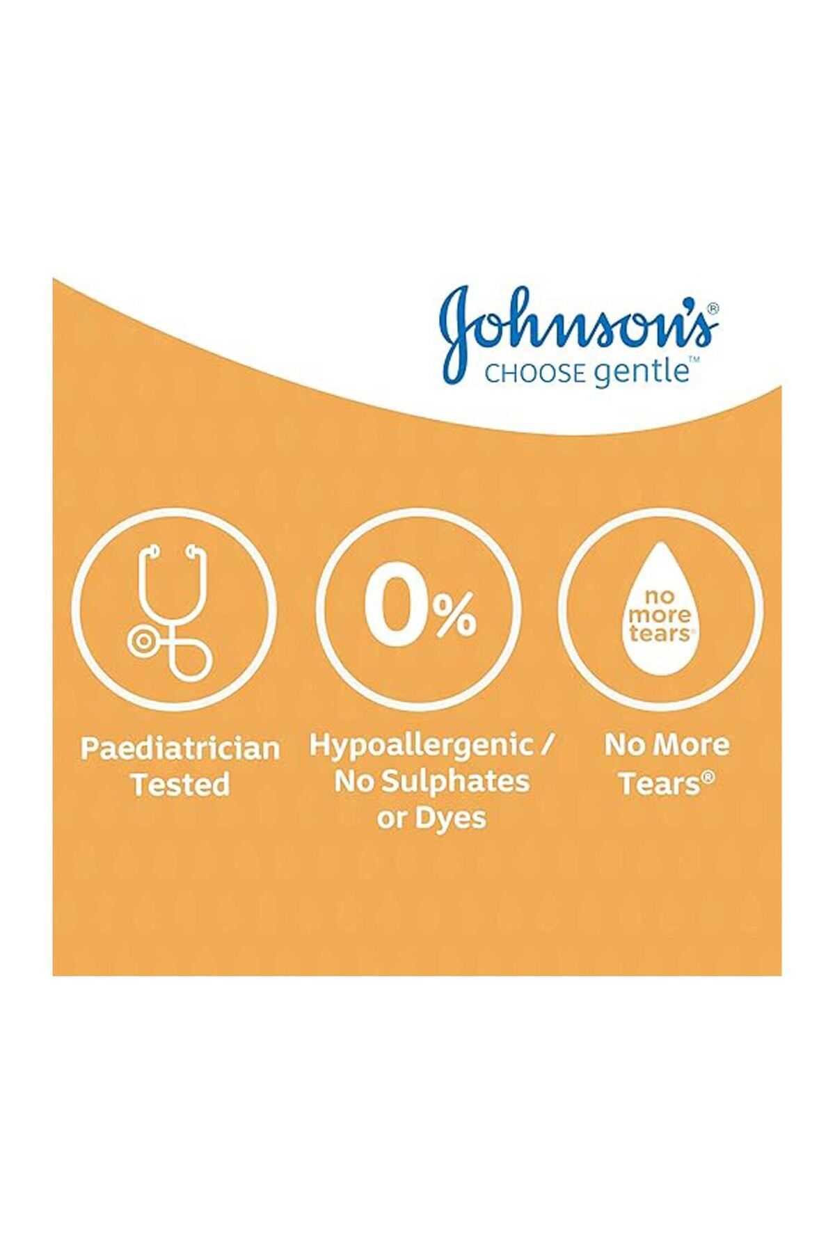 Johnson & Johnson-Johnson's Baby Shampoo 500 ml No More Tears® Gentle Clean for Soft, Shiny Hair & Sensitive Scalp 3