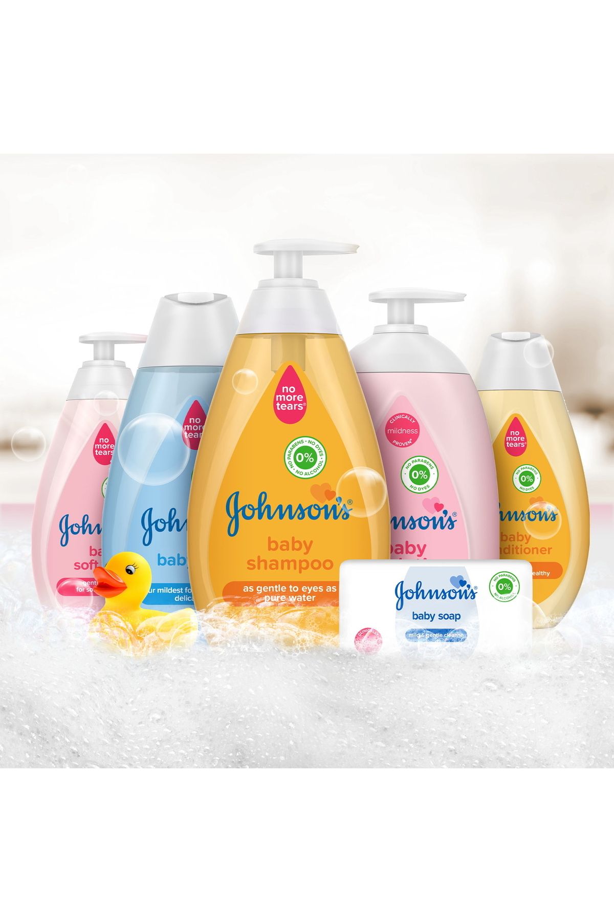 Johnson & Johnson-Johnson's Baby Shampoo 300 ml No More Tears® Gentle Clean for Soft, Shiny Hair & Sensitive Scalp 6