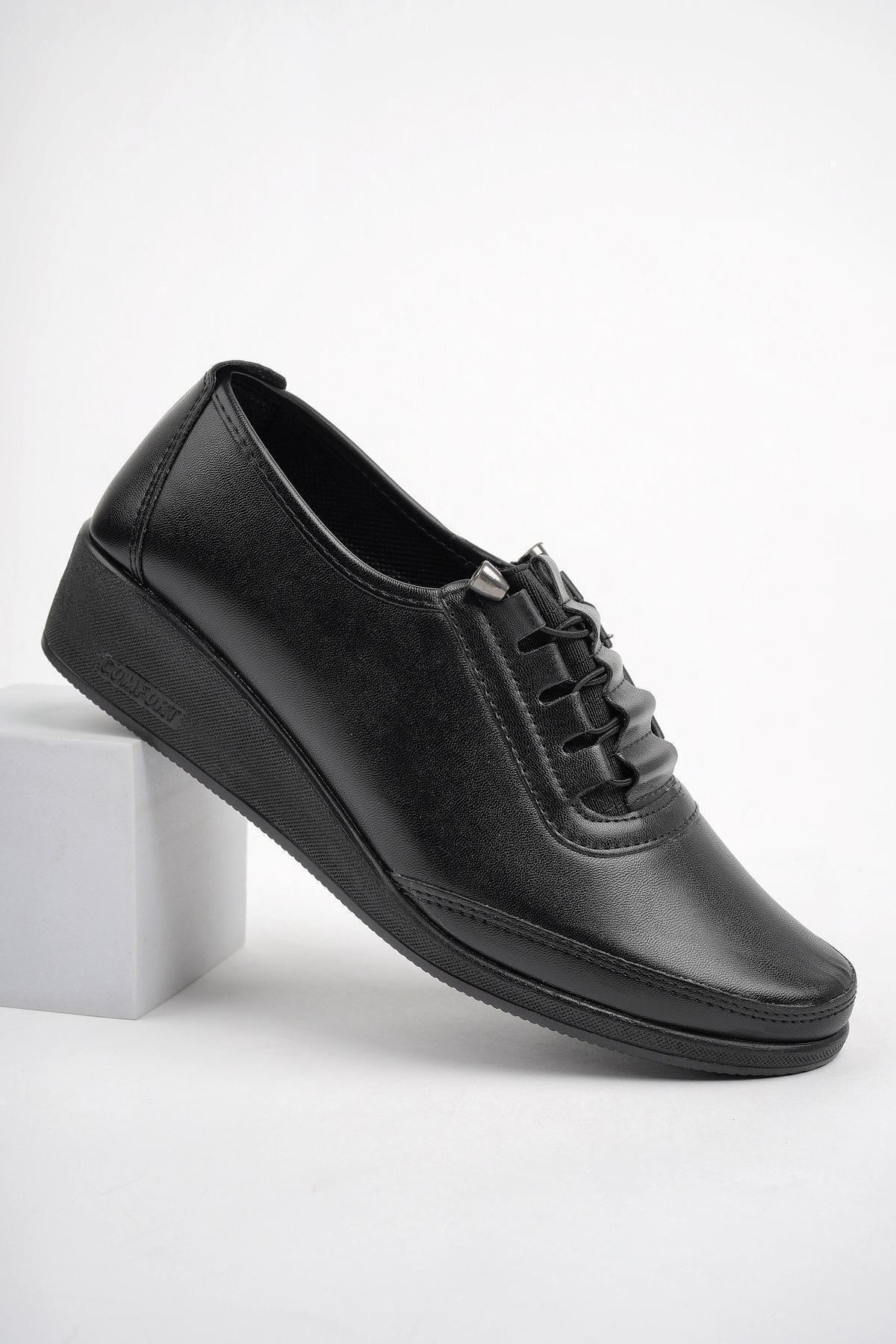 lady classy Kadın 4 Nokta Ortopedik Terletmez Kaymaz Anatomik Taban Ayakkabı