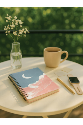 Apeirona | Limitless Art Günlük Planlayıcı Tarihsiz Ajanda | 90 Sayfa | Sert ...