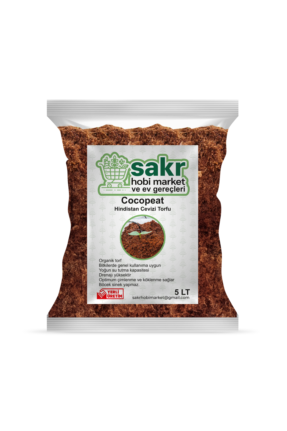 Garden Cocopeat kokopit hindistan cevizi torfu 5 litre - Fiyatı