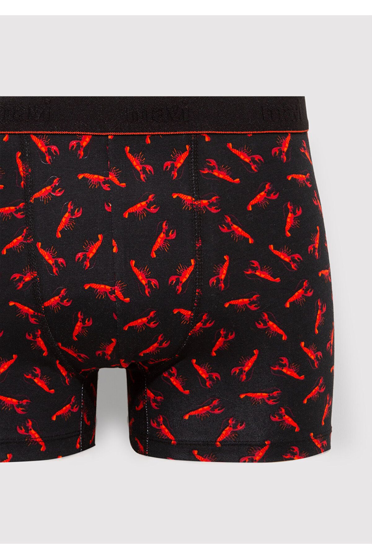 Mavi-Black Lobster Printed Boxers -0911307-900 2