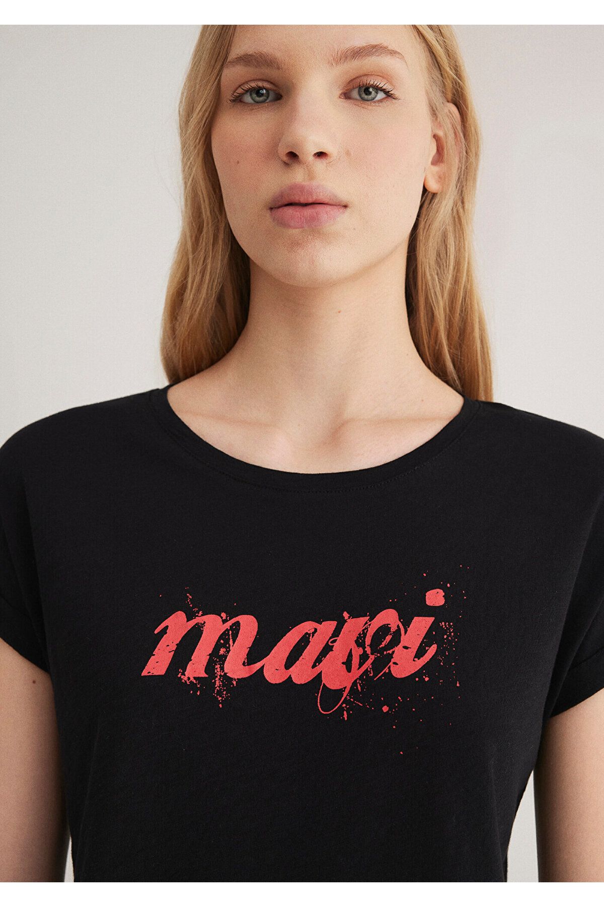 Mavi-Λογότυπο Μαύρο T-Shirt Slim Fit / Slim Fit 166422-900 6