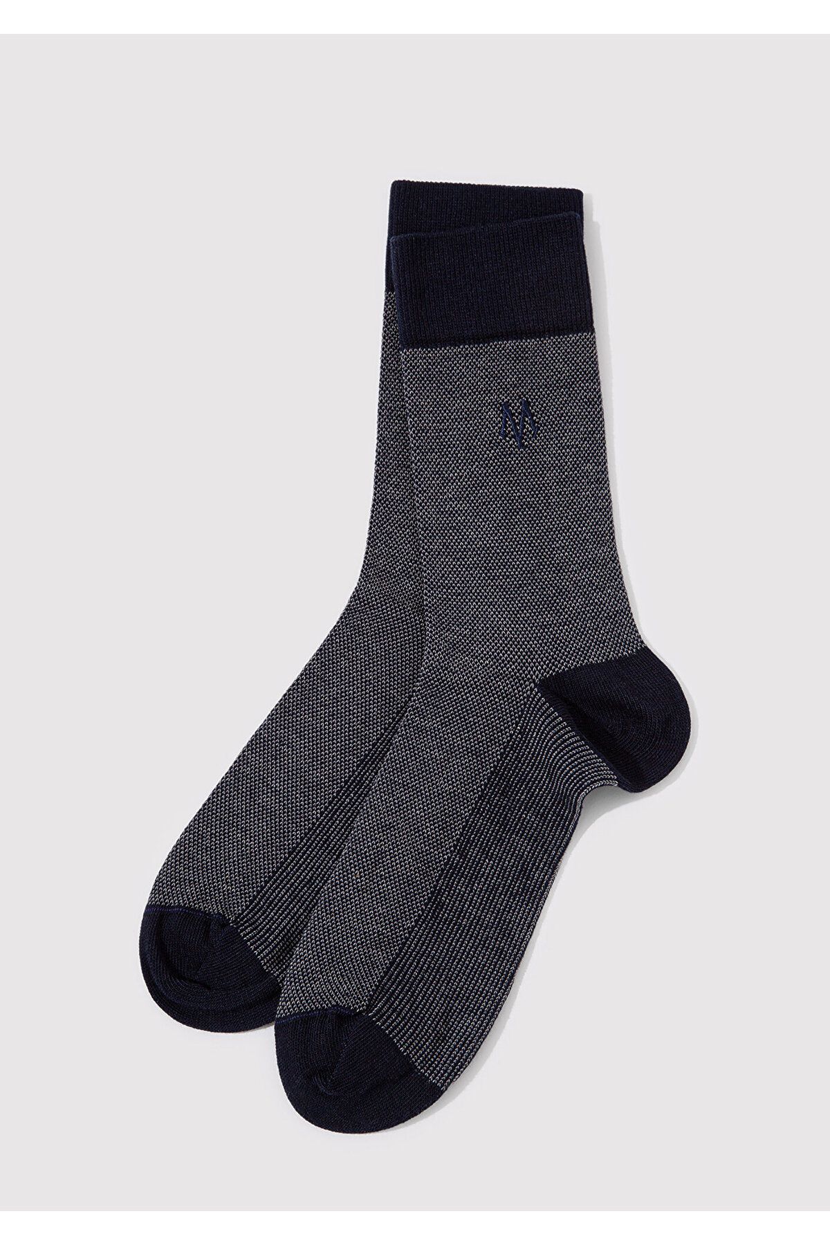 Mavi-Printed Navy Blue Socks 091760-28417 1