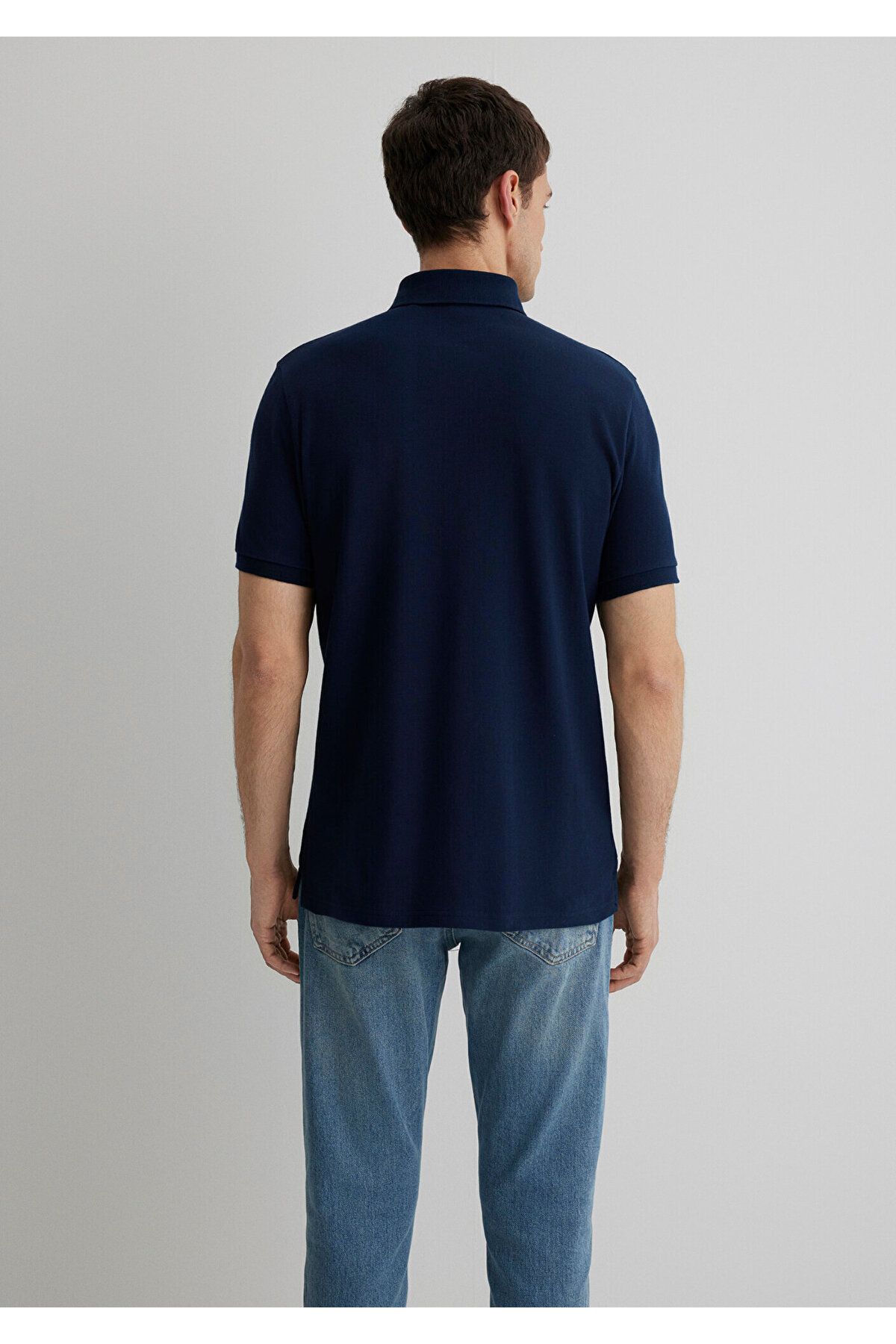 Mavi-Námornícke modré polo tričko – Slim Fit, Slim Fit063247-28417 4