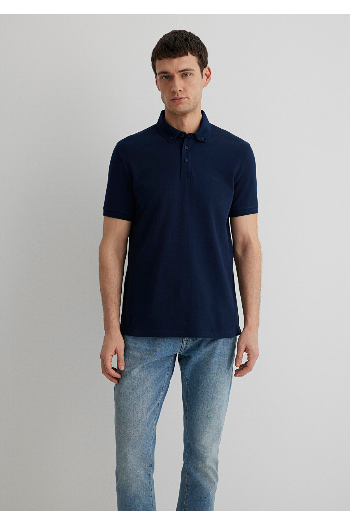 Mavi-Námornícke modré polo tričko – Slim Fit, Slim Fit063247-28417 3