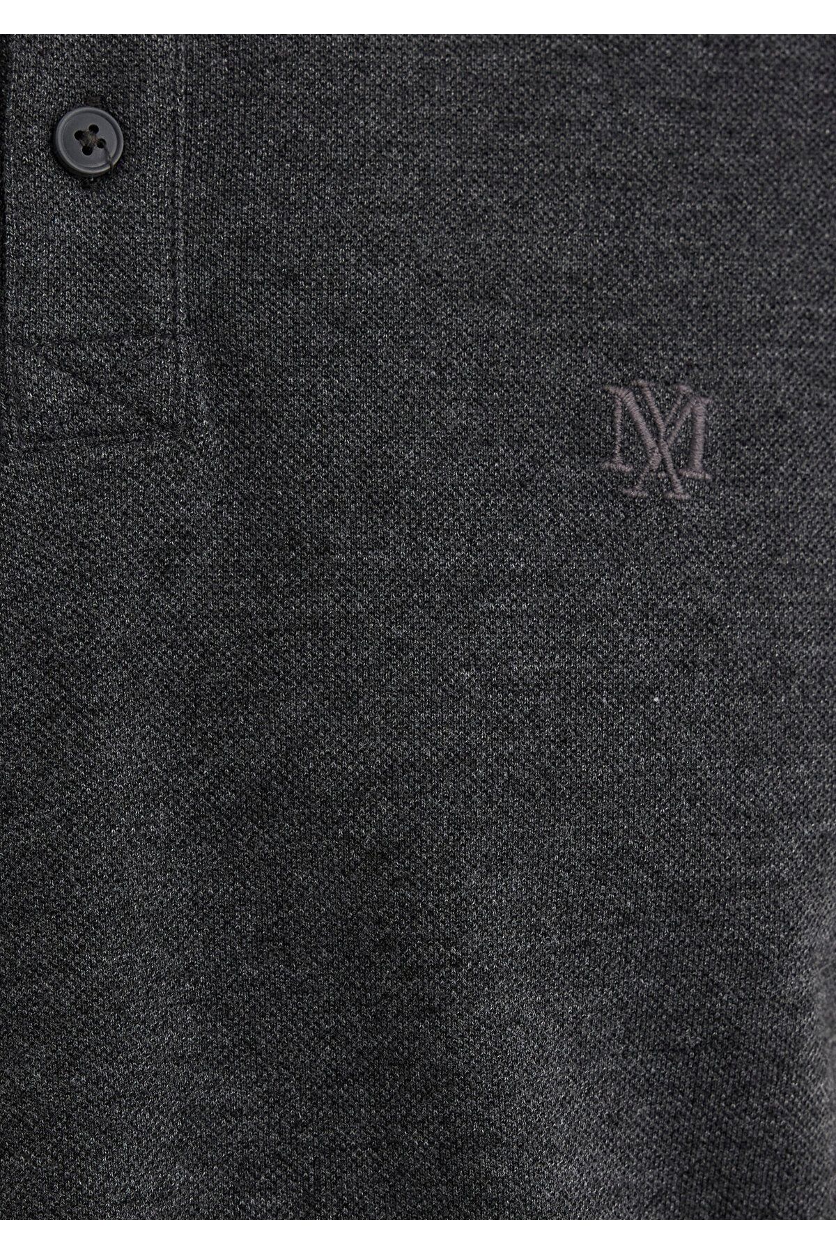Mavi-Anthracite Slim Fit Polo T-shirt -063247-28392 6