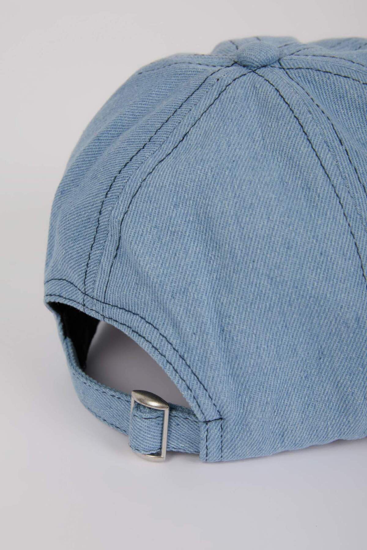 DeFacto-Women's Embroidered Embroidery Jean Cap Hat D5609Ax25Sm 6