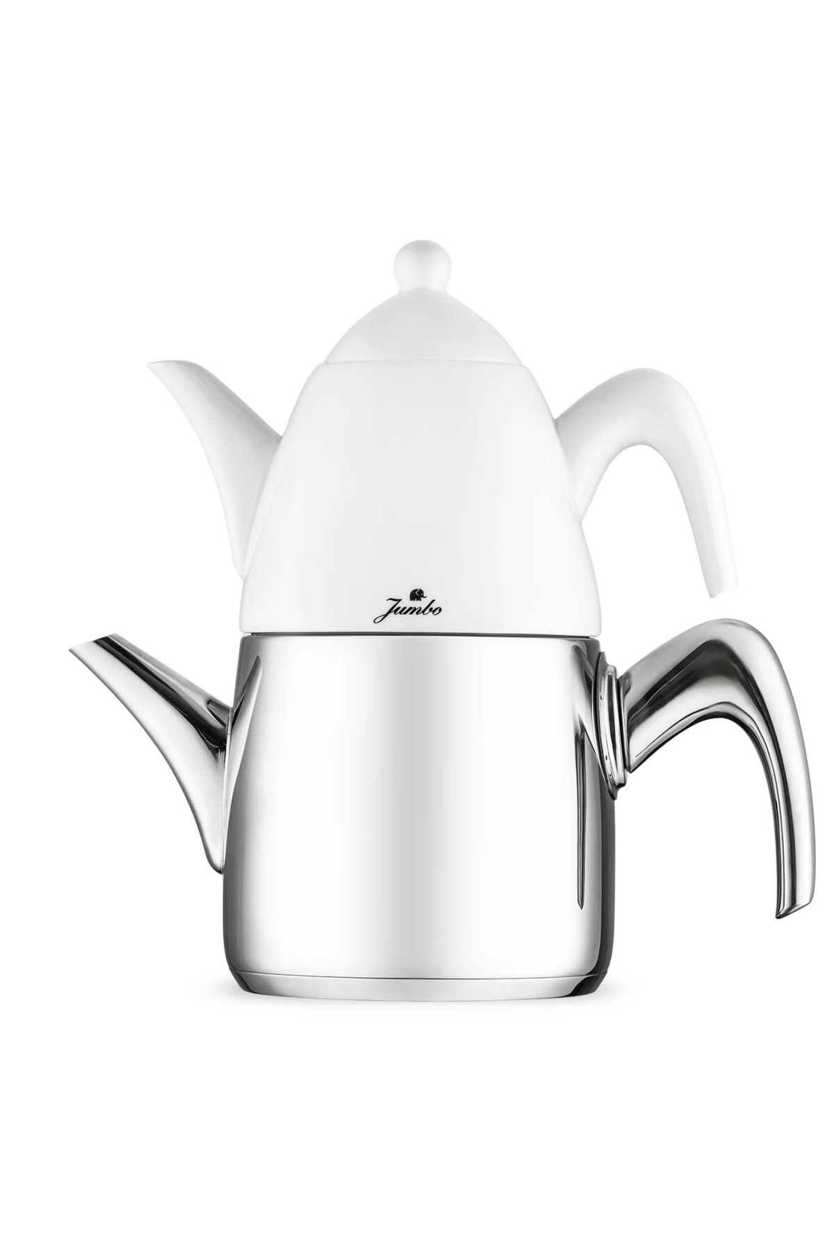 Jumbo-6500 Steel Handle Porcelain Teapot 5