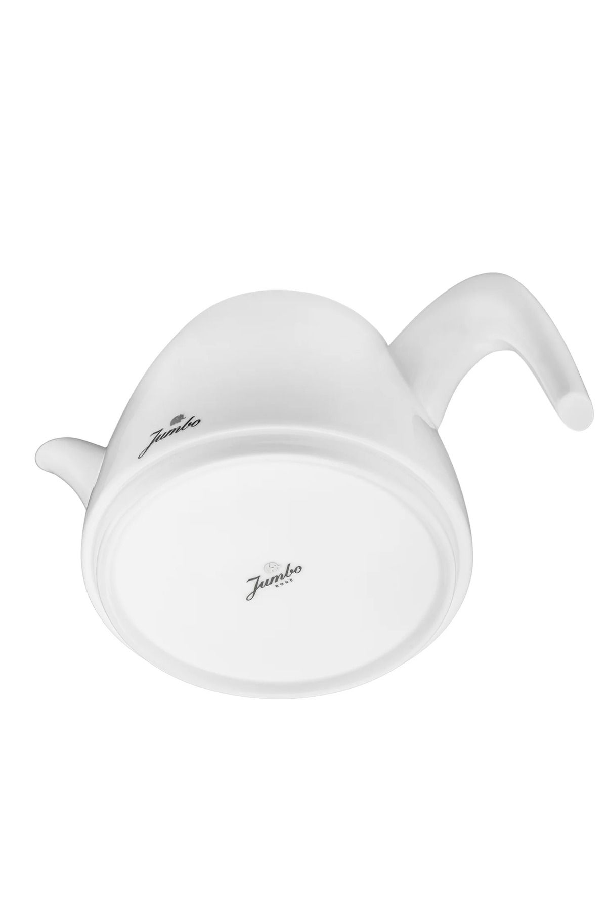 Jumbo-6500 Steel Handle Porcelain Teapot 8