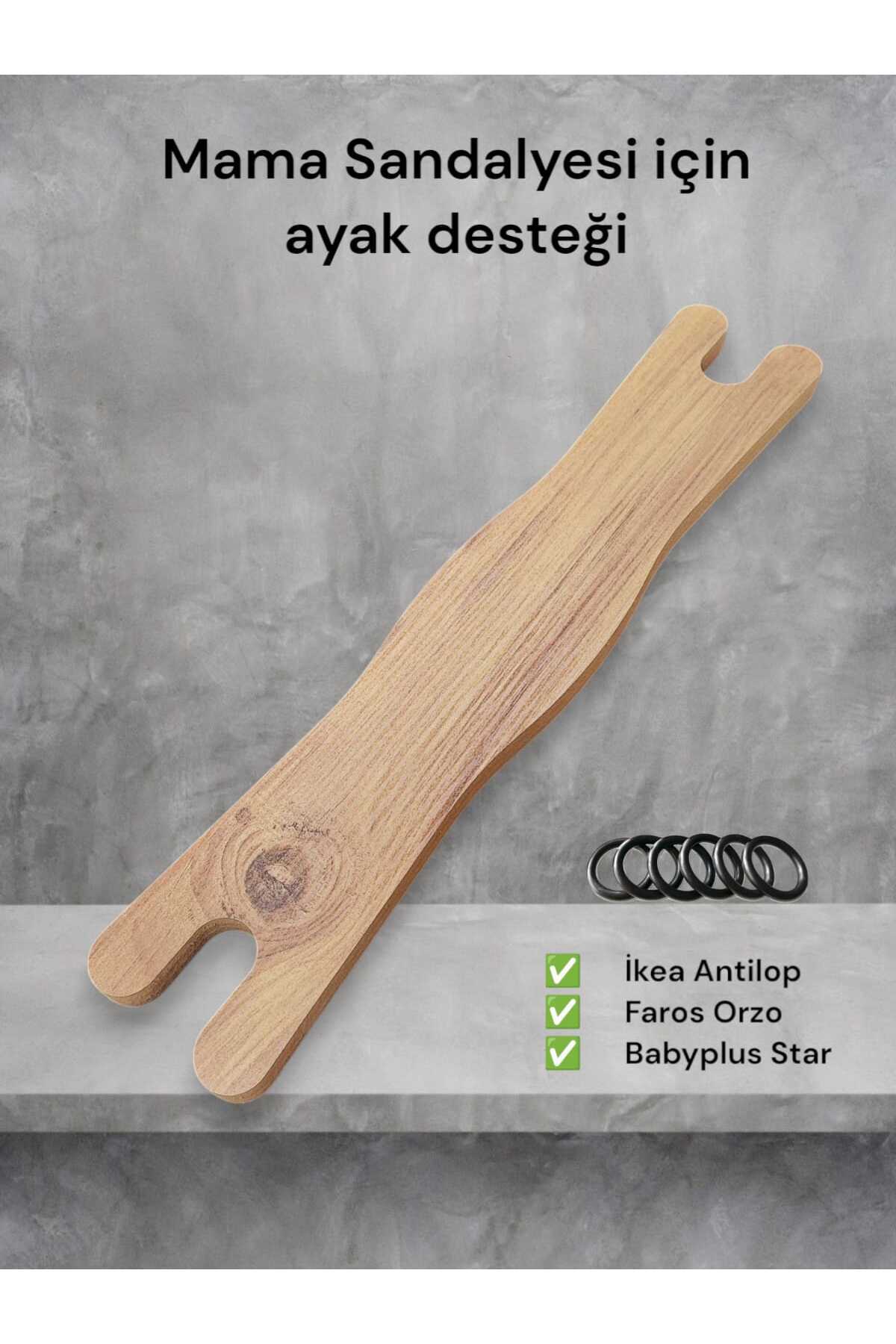 Bebek Özel Mama Sandalyesi Ayak Koyma Desteği - Antilop, E Bebek Baby Plus Star, Faros Orzo Uyumlu fotoğrafı 5 (önizleme)