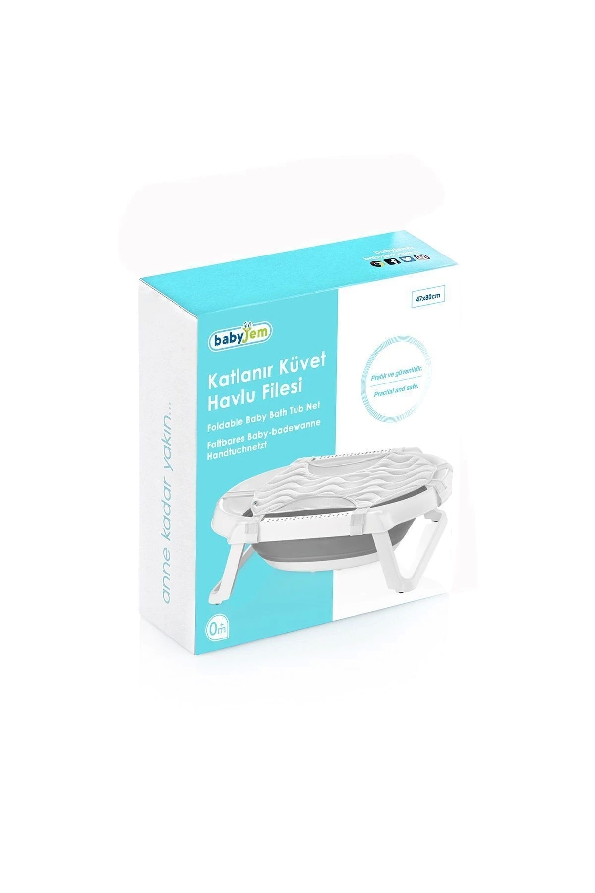 Babyjem Havlu File (Katlanabilir Küvetler İçin) fotoğrafı 4 (önizleme)
