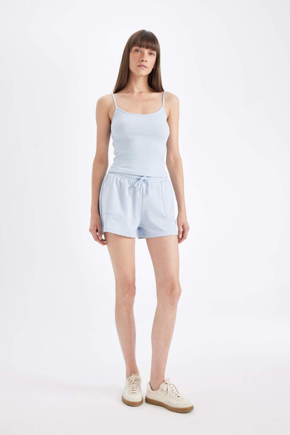 DeFacto-Basic Bermuda Shorts - Regular Fit D3327Ax24Sm 3