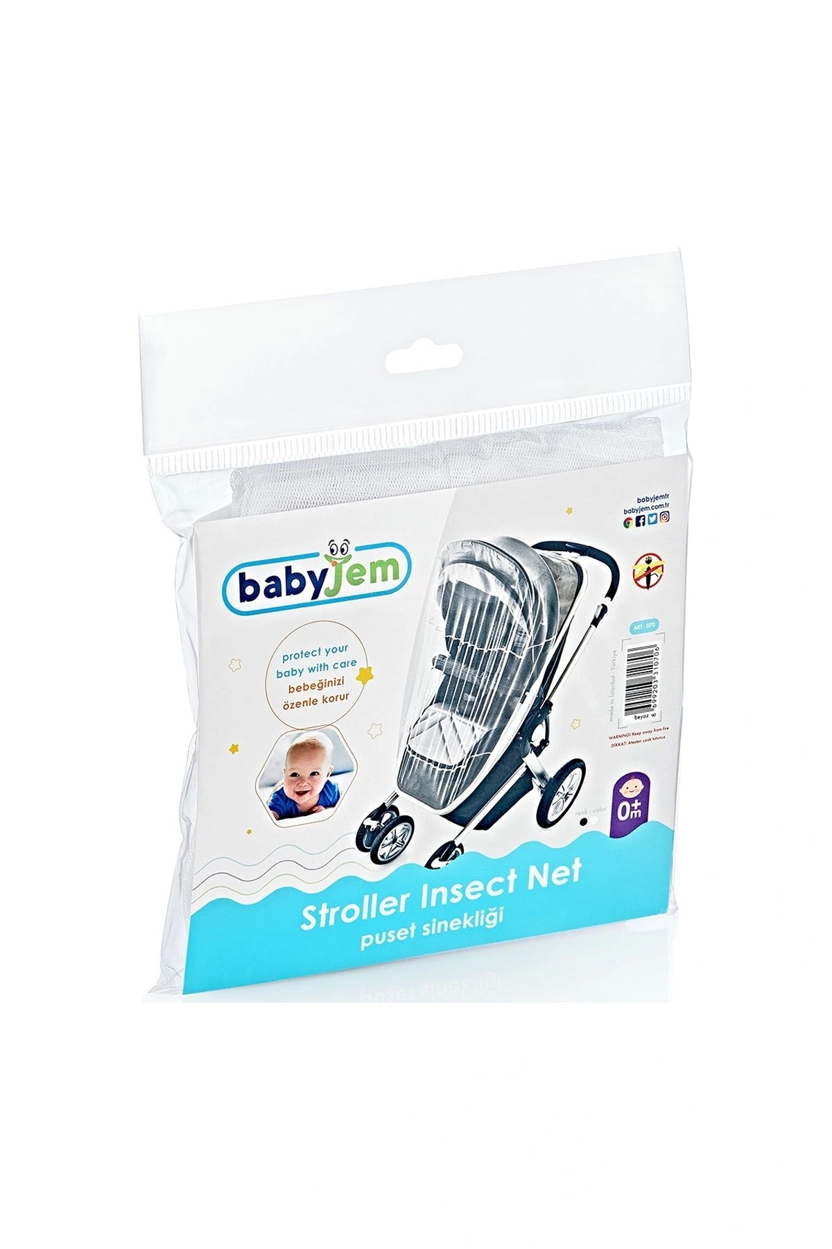 Babyjem Puset Sinekliği Beyaz fotoğrafı 6 (önizleme)