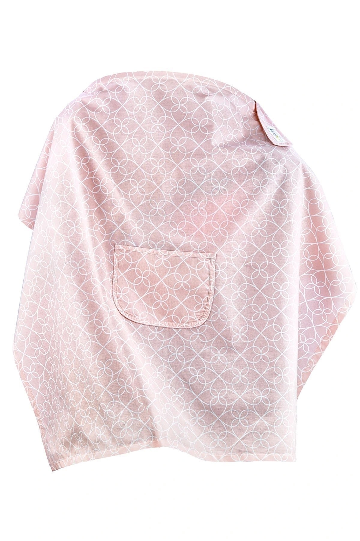 Babyjem Emzirme Önlüğü Kalpli Pembe fotoğrafı 2 (önizleme)