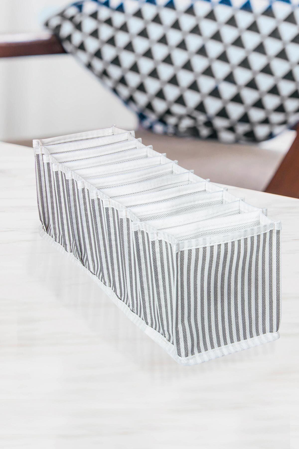 ALAS-Drawer Organizer Horizontal Organizer Small Striped Pattern 4