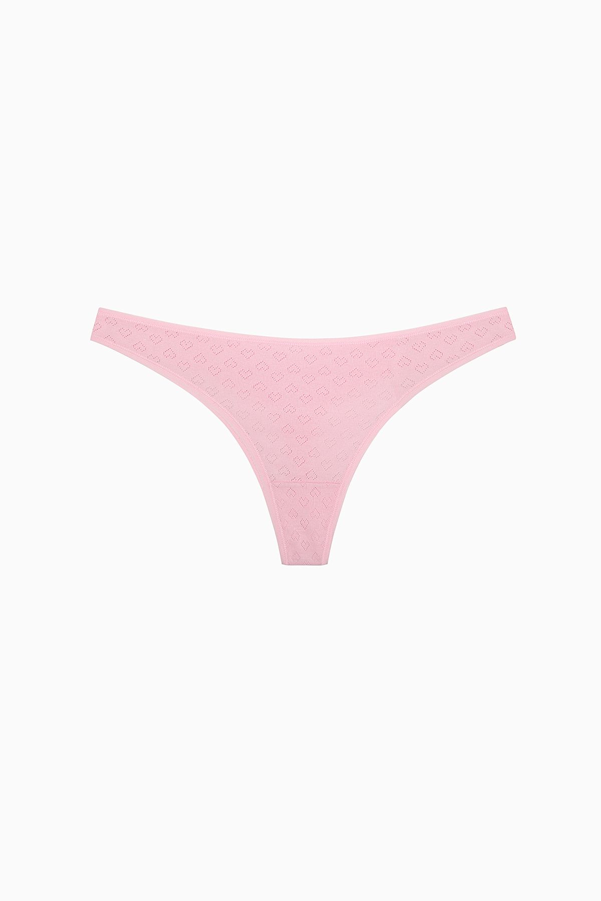 Penti-Sweet Heart Cotton 3 Pointel Multicolored Thong Panties 5