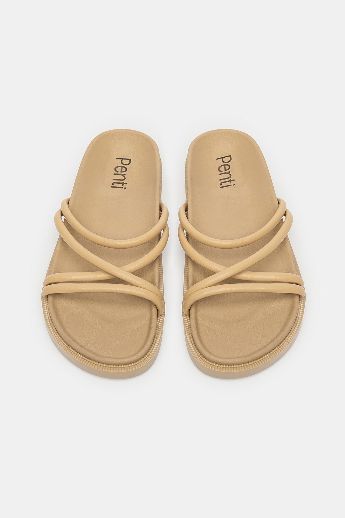 Penti-Striped Slippers 1