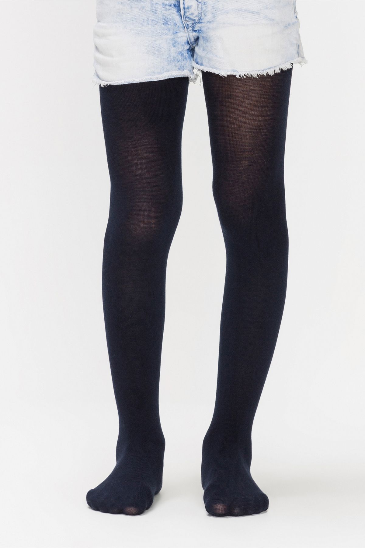 Penti-Black Children's Angora-wool Mix Pantyhose 1