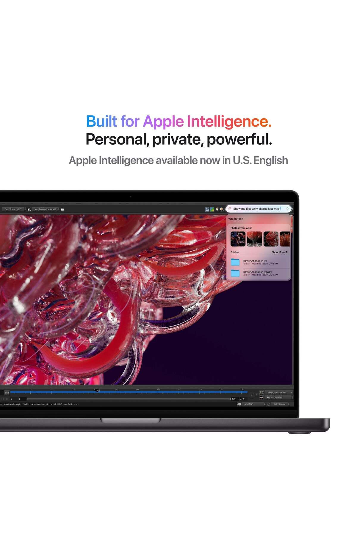 Apple-ماك بوك برو مقاس 14 بوصة: شريحة M4 مع وحدة معالجة مركزية 10 أنوية ووحدة معالجة رسومية 10 أنوية، وSSD سعة 1 تيرابايت - فضي 5