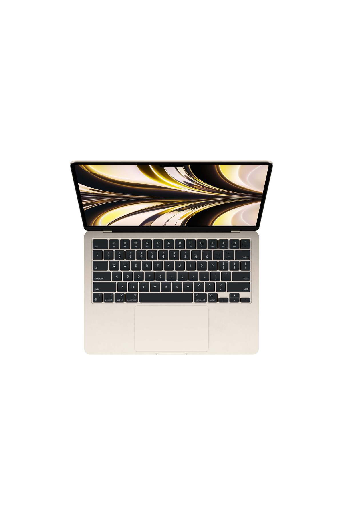 Apple-MacBook Air مقاس 13 بوصة: شريحة M2 مع وحدة معالجة مركزية ثمانية النواة ووحدة معالجة رسومية ثمانية النواة، وقرص SSD سعة 256 جيجابايت - Starlight 3
