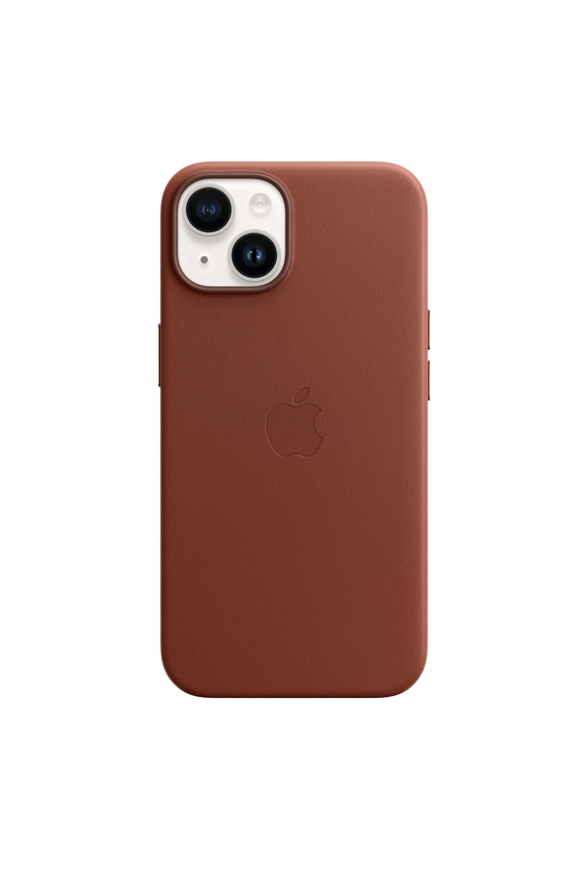 Apple-iPhone 14 Leather Case with MagSafe - Umber 4