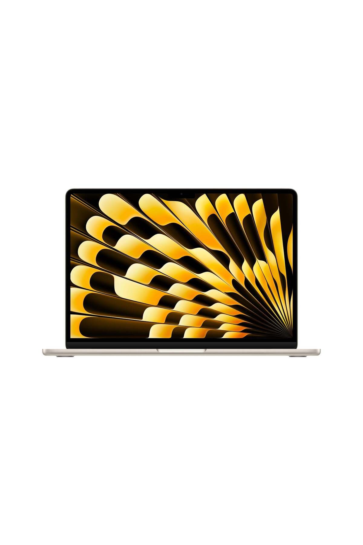 Apple-جهاز MacBook Air مقاس 13 بوصة: شريحة Apple M3 مع وحدة معالجة مركزية 8 نواة ووحدة معالجة رسومات 10 نواة، وذاكرة وصول عشوائي سعتها 16 جيجابايت ومحرك أقراص SSD سعة 512 جيجابايت - Starlight 1
