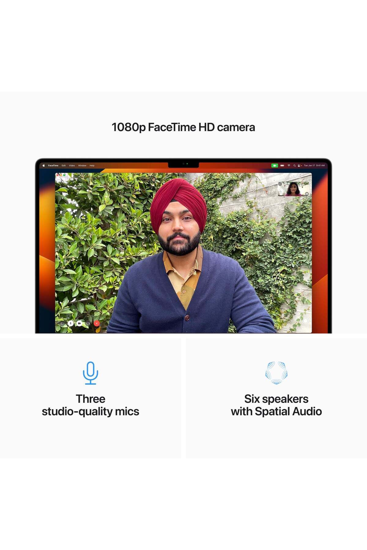 Apple-ماك بوك برو مقاس 14 بوصة: شريحة M2 Max مع وحدة معالجة مركزية 12 نواة ووحدة معالجة رسومية 30 نواة، وقرص SSD سعة 1 تيرابايت - فضي 5