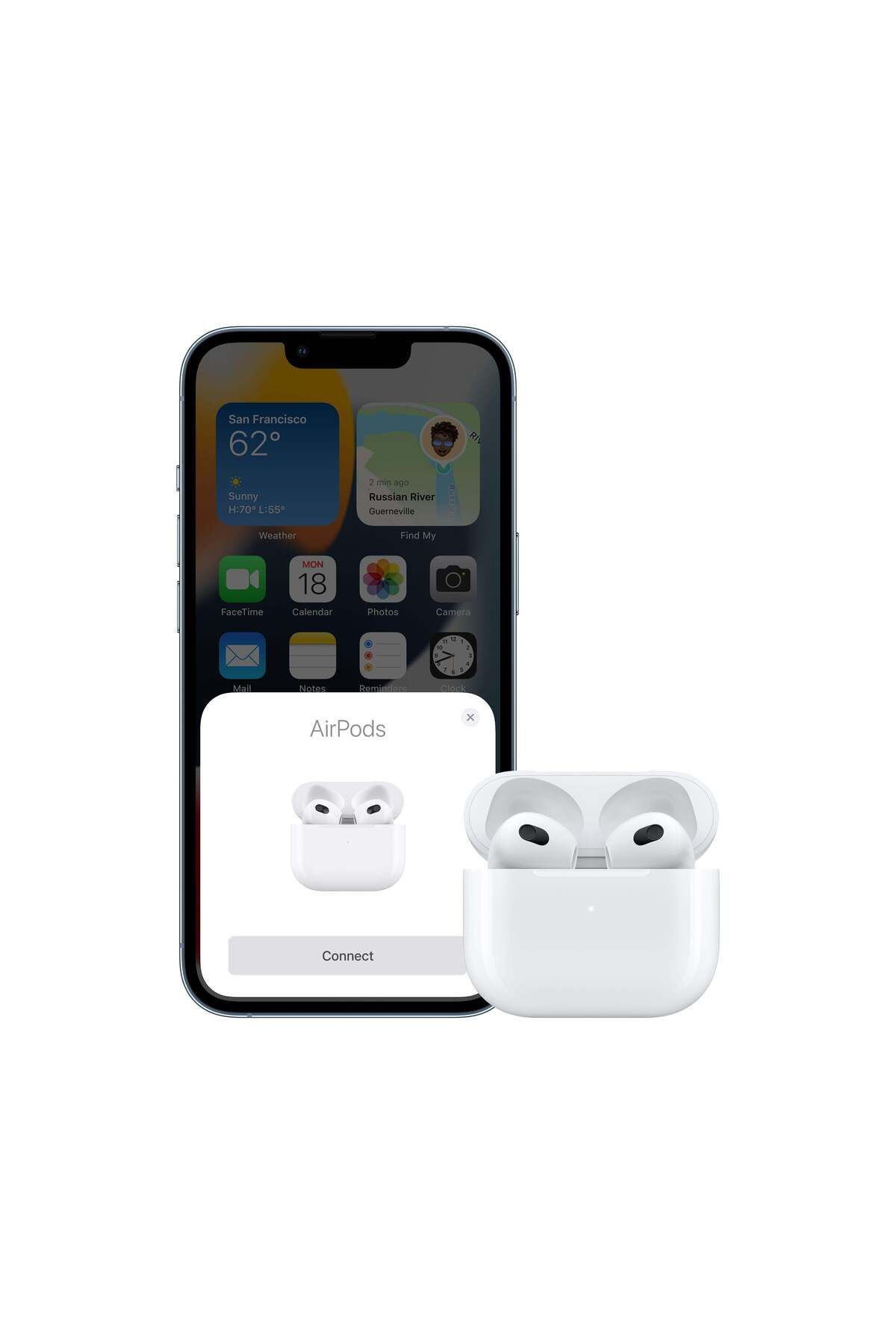 Apple-AirPods (3rd generation) with MagSafe Charging Case 6