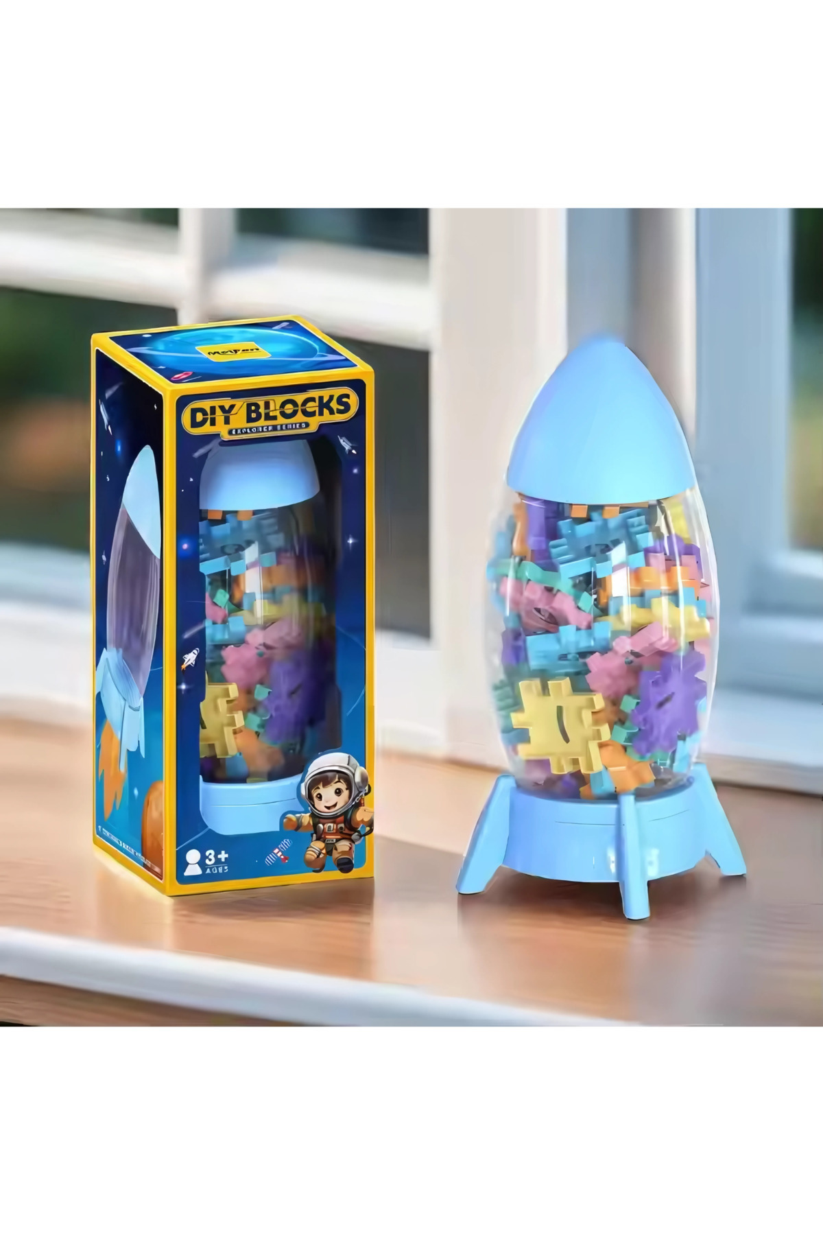 ست اسباببازی بلوکهای ساختنی دستساز – ۸۸ تکه