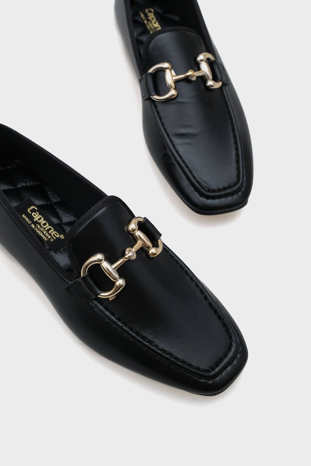 Capone Outfitters-Γυναικείο Loafer Candi Μεταλλική Πόρπη 4