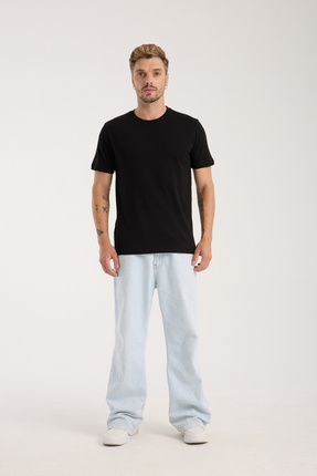 Pumba Erkek Bisiklet Yaka Basic T-Shirt