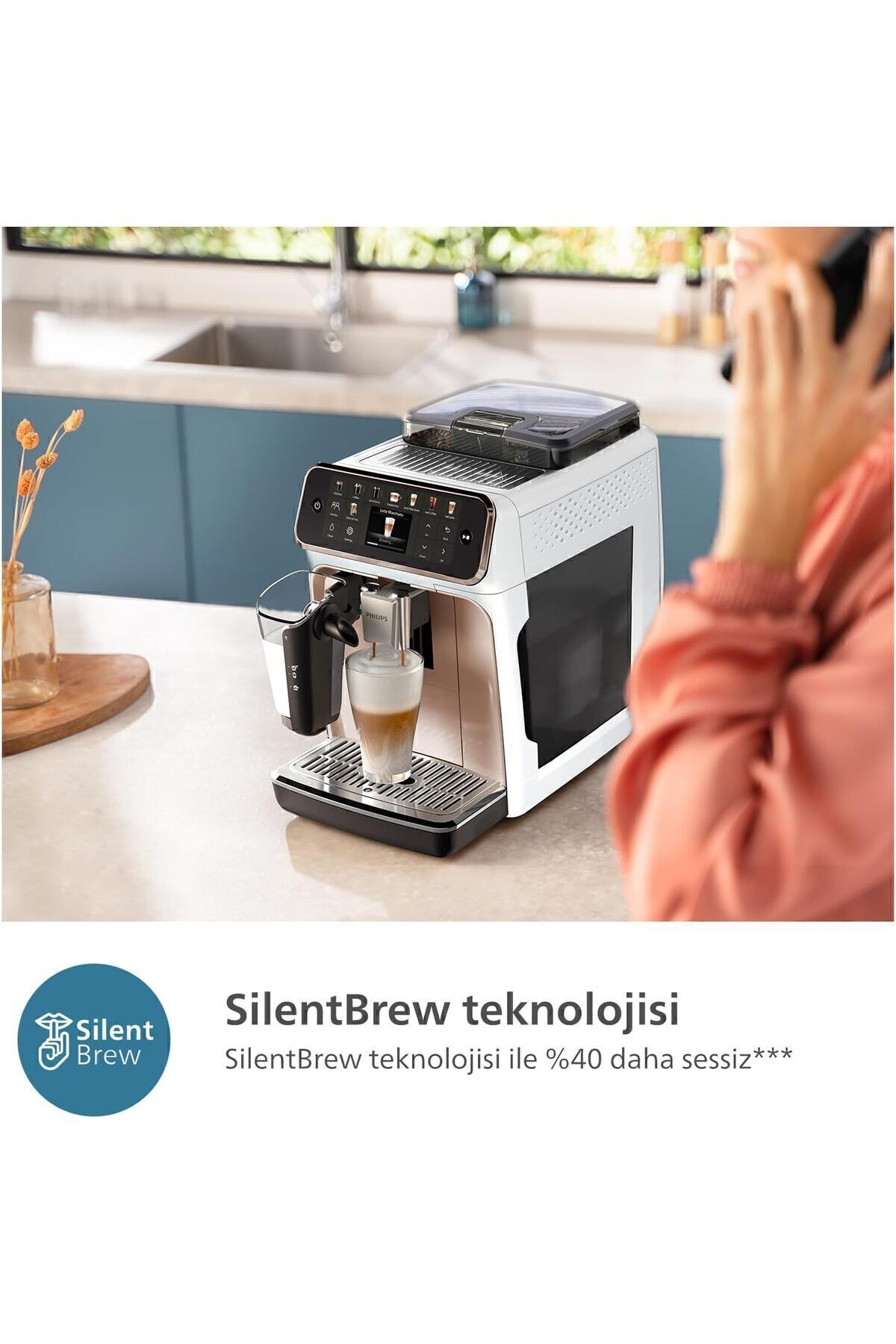 Philips-Fully Automatic Espresso Machine, Coffee and Cappuccino - EP3246/73 6