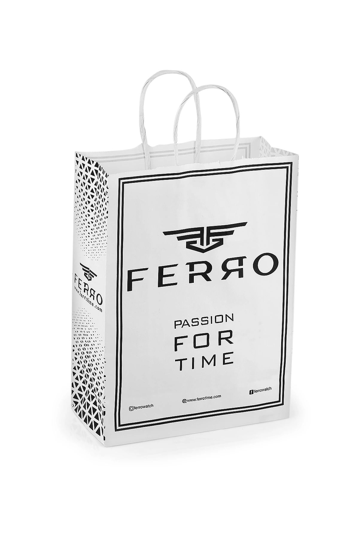 FERRO-Silver Steel Band Women's Wrist Watch Fl21492A-A15 7