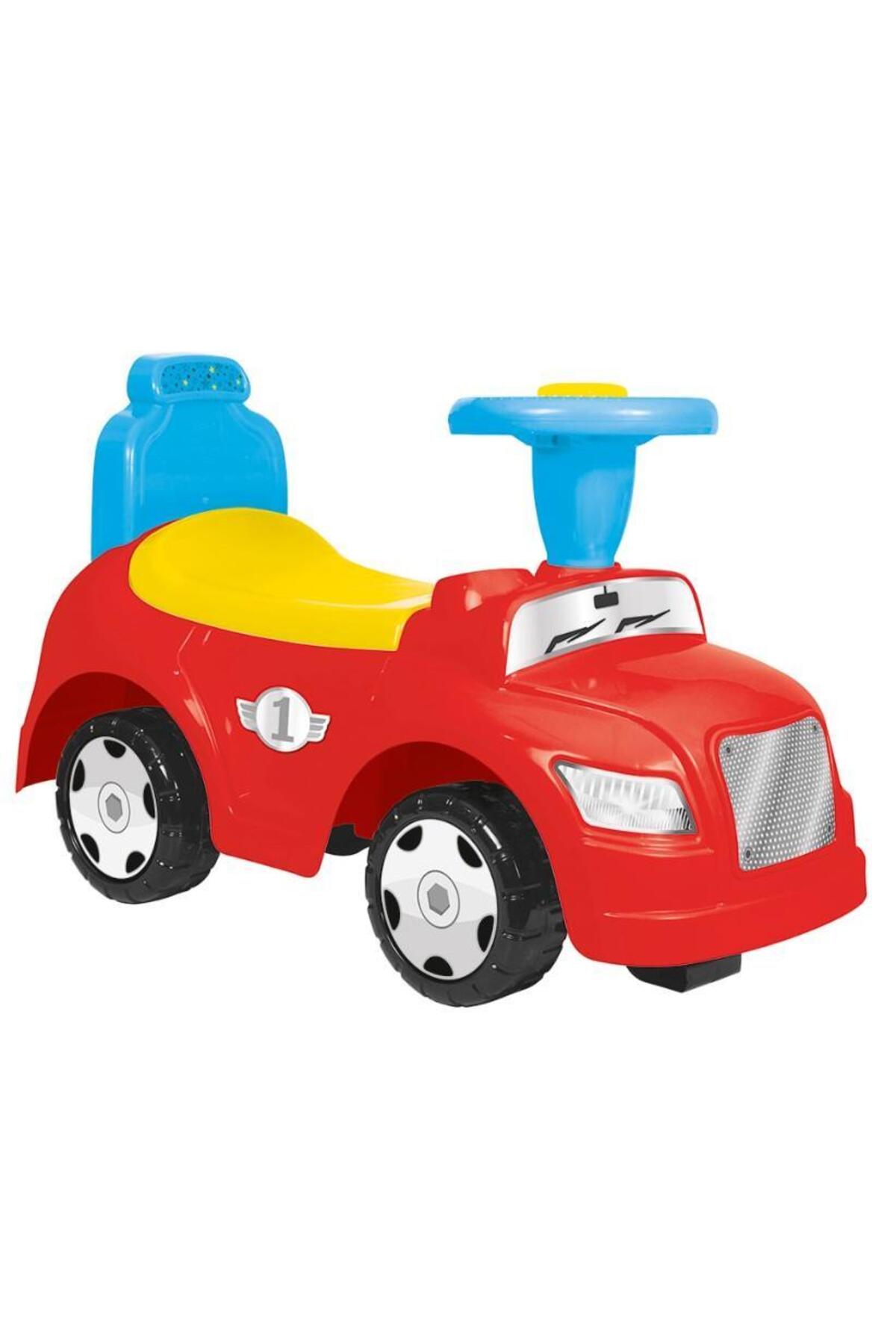 Dolu 8031 Step Car Toy Factory Yürüteç Araba STEP 2 in 1 İlk Arabam Kırmızı fotoğrafı 2 (önizleme)