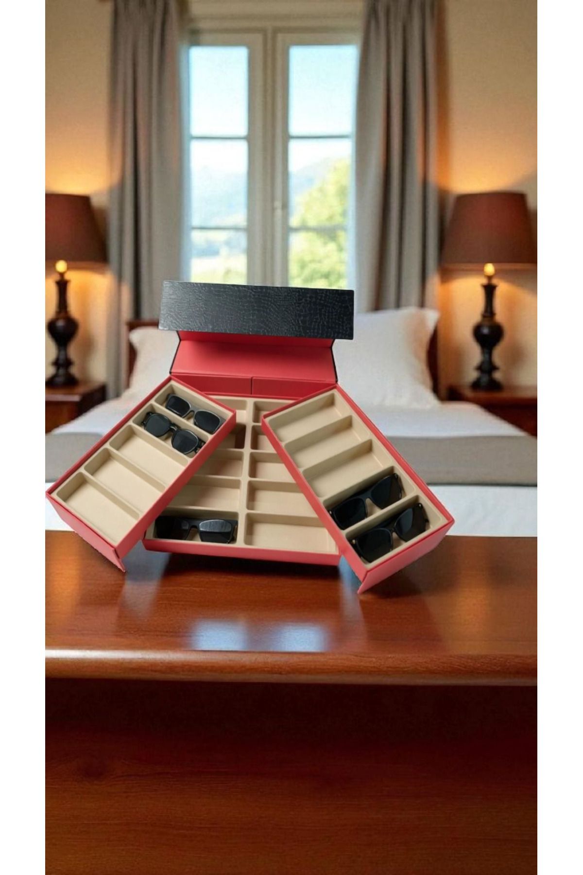 bonjorno aksesuar-20 Piece Glasses Storage Box 3