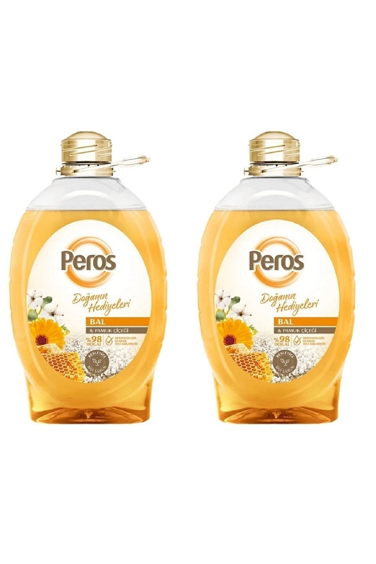 Peros 2li--sıvı Sabun Bal & Pamuk Çiçeği 3 Kg X 2 Adet