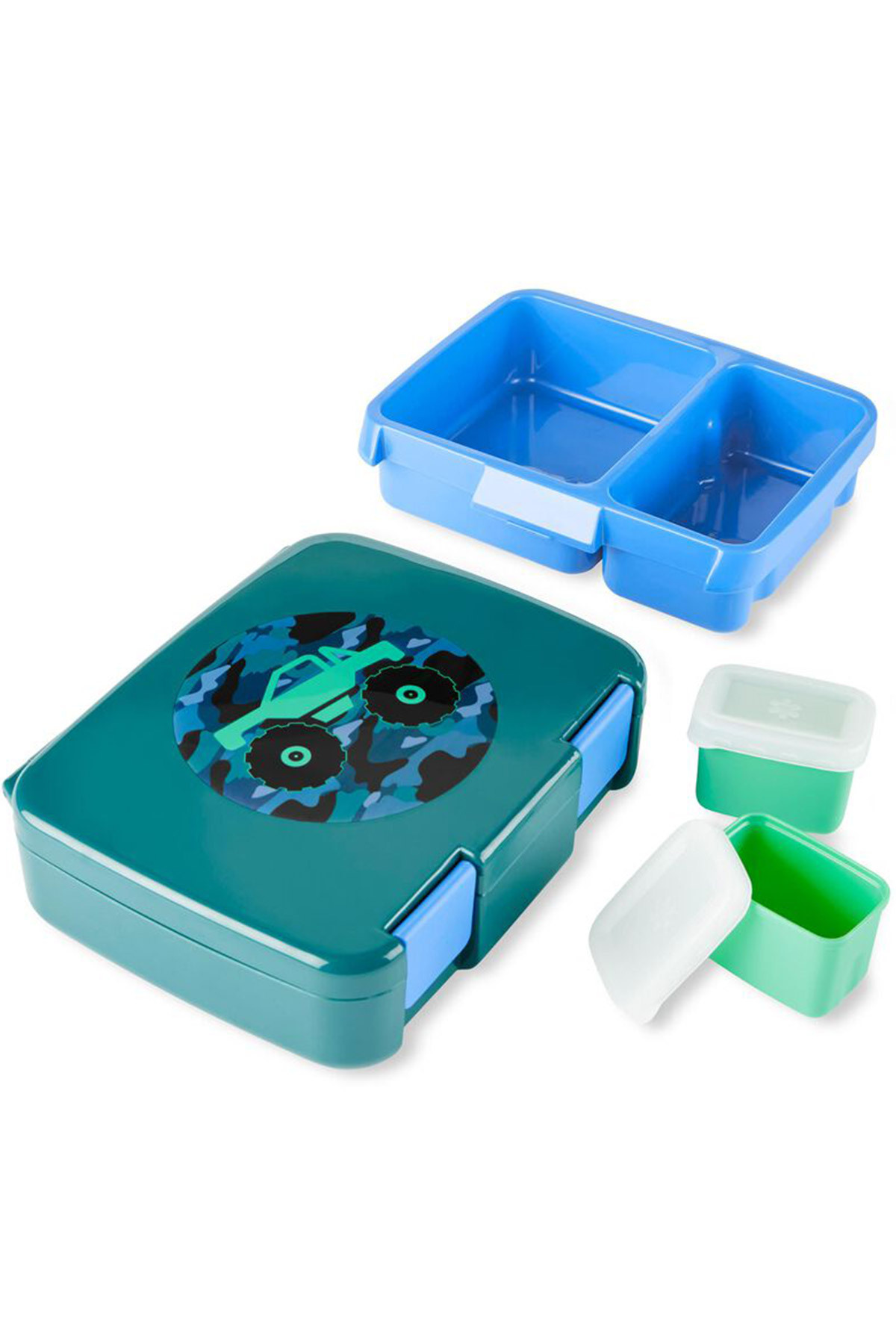 Skip Hop Spark Style Bento Beslenme Kutusu Kamyon fotoğrafı 2 (önizleme)