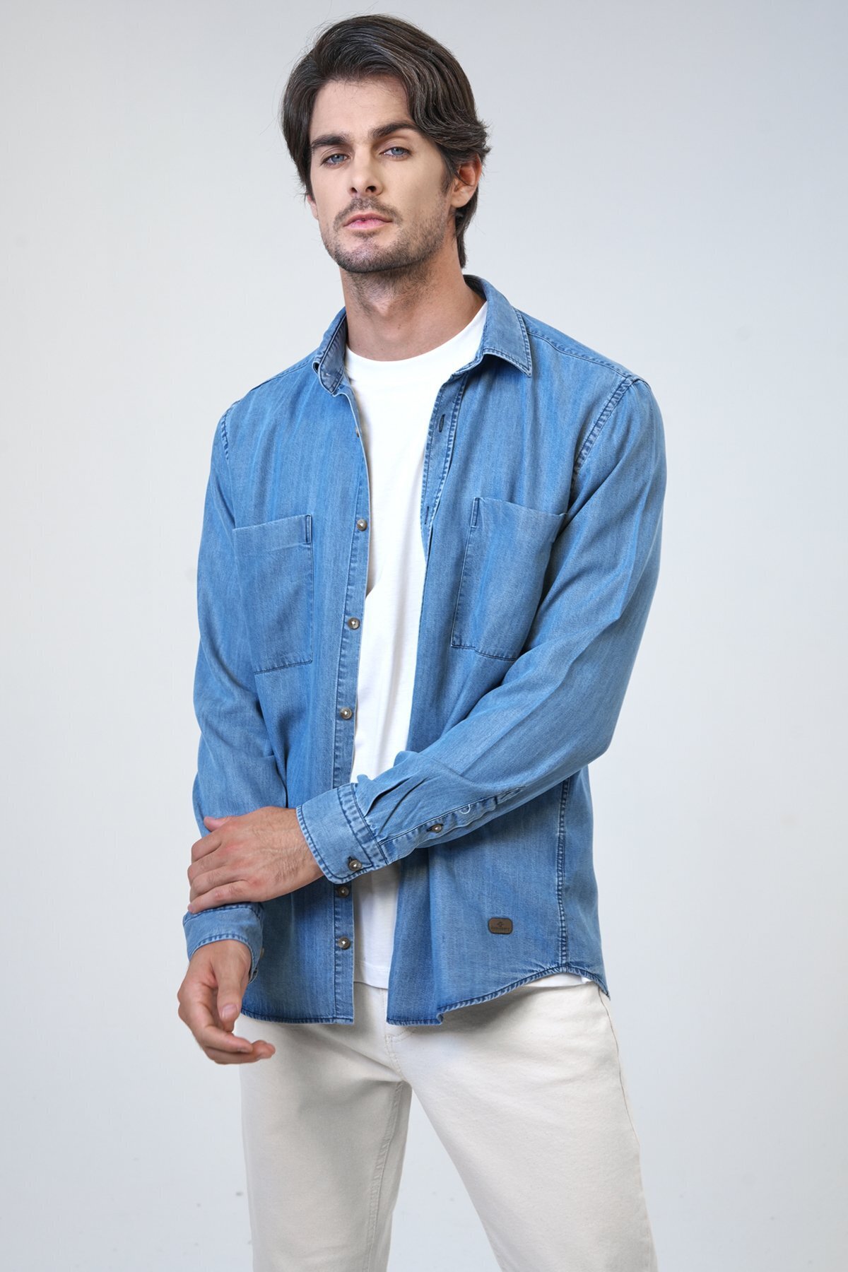 بلک اند باند جلیقه مردانه عاجی رنگ A273ALONSO644PF1032-