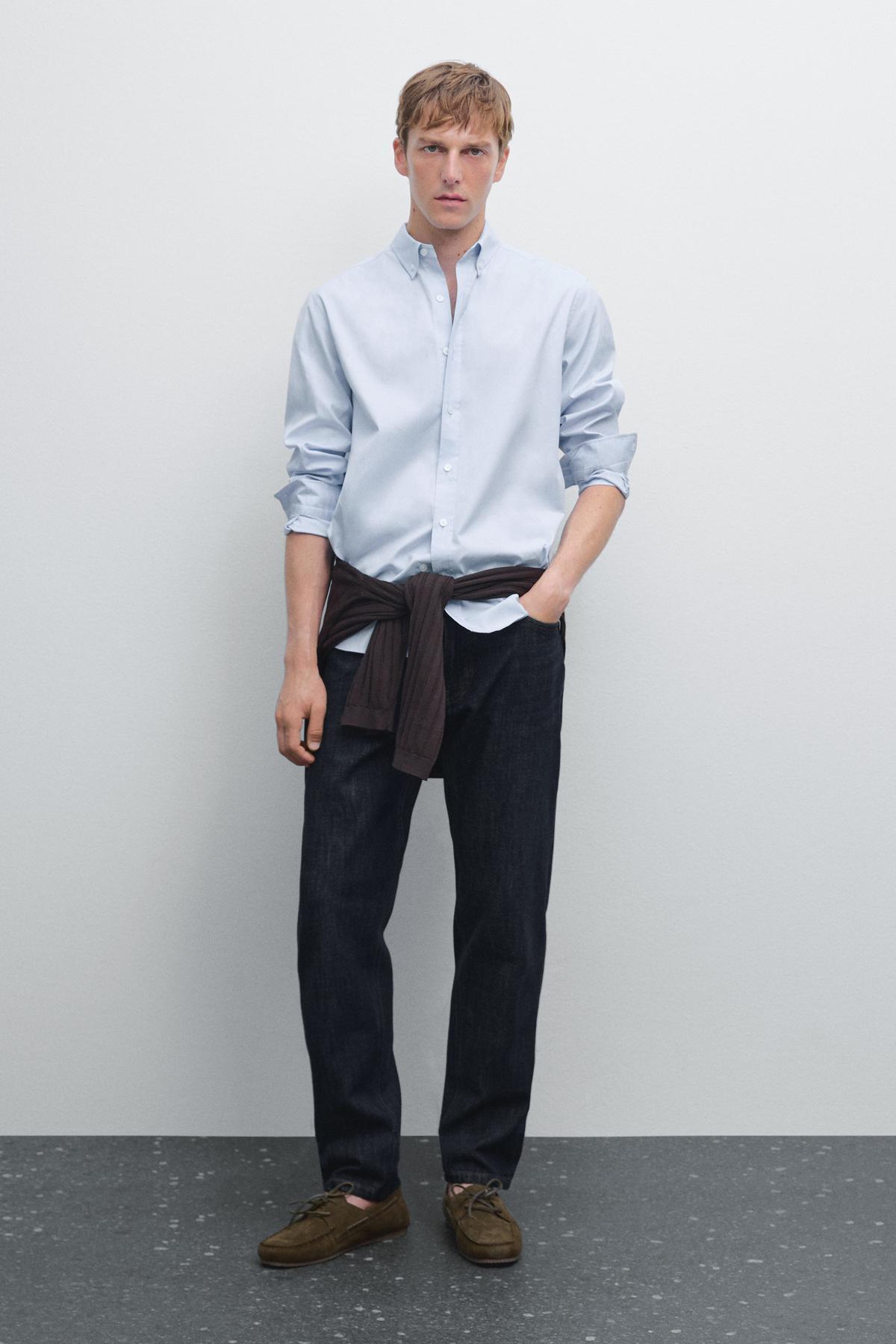 ماسیمو دوتی پیراهن آکسفورد سایز معمولی