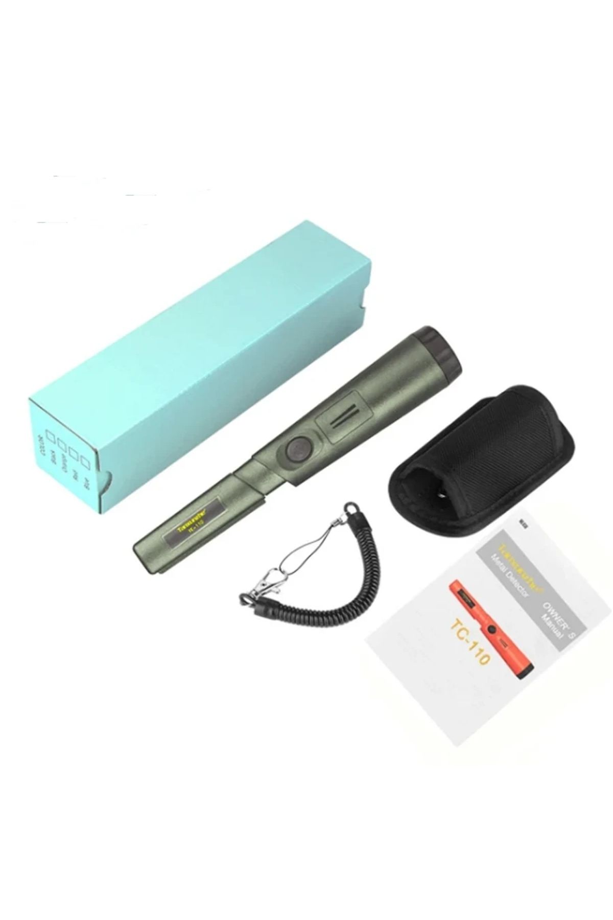 Choice-كاشف المعادن المحمول TC-110 باللون الأخضر، مؤشر تحديد المواقع GP-pointer، كاشف المعادن المحمول باليد 1