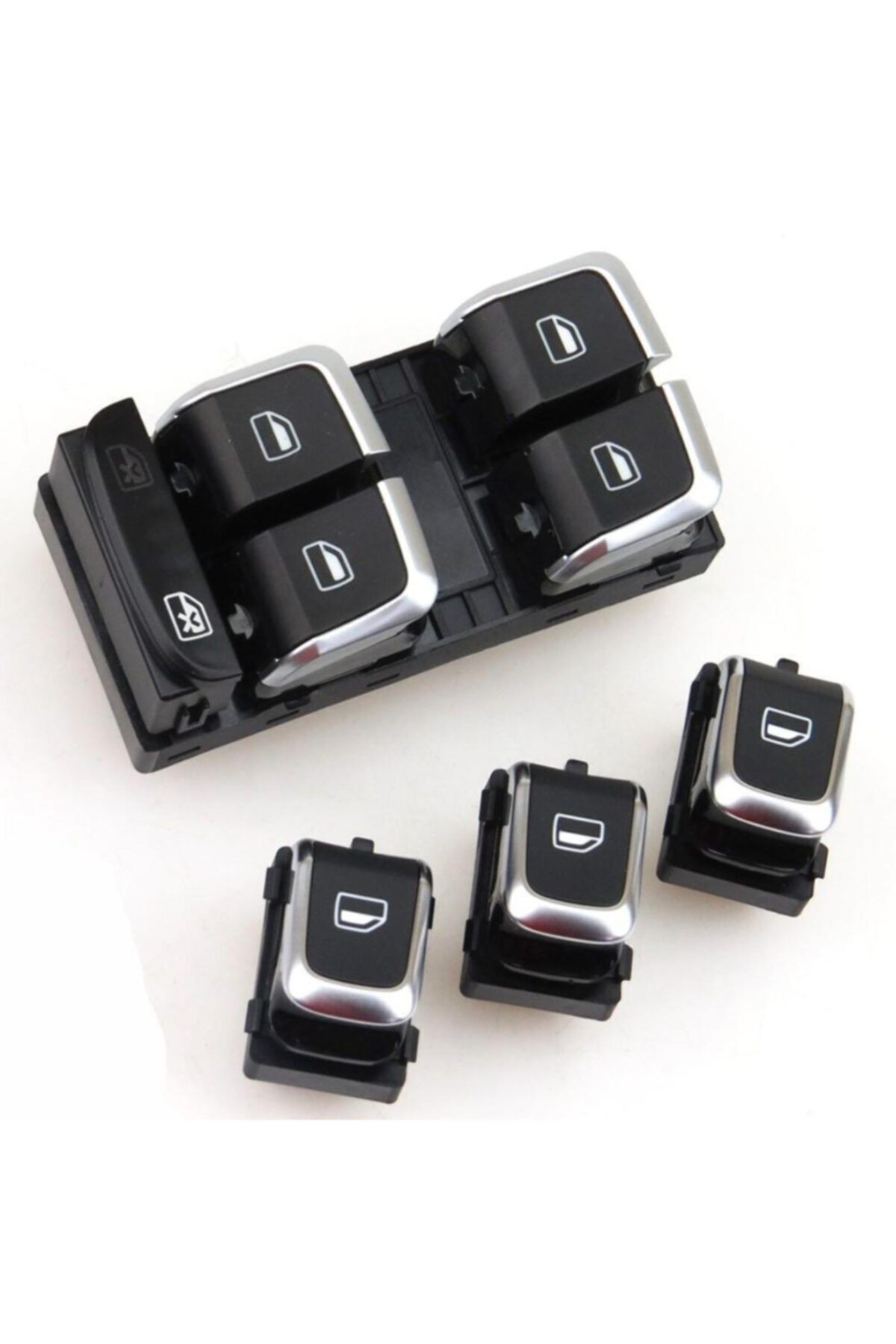 Genel Markalar Audi A4 B8 Cam Düğmesi Anahtarı Seti 2008--2012