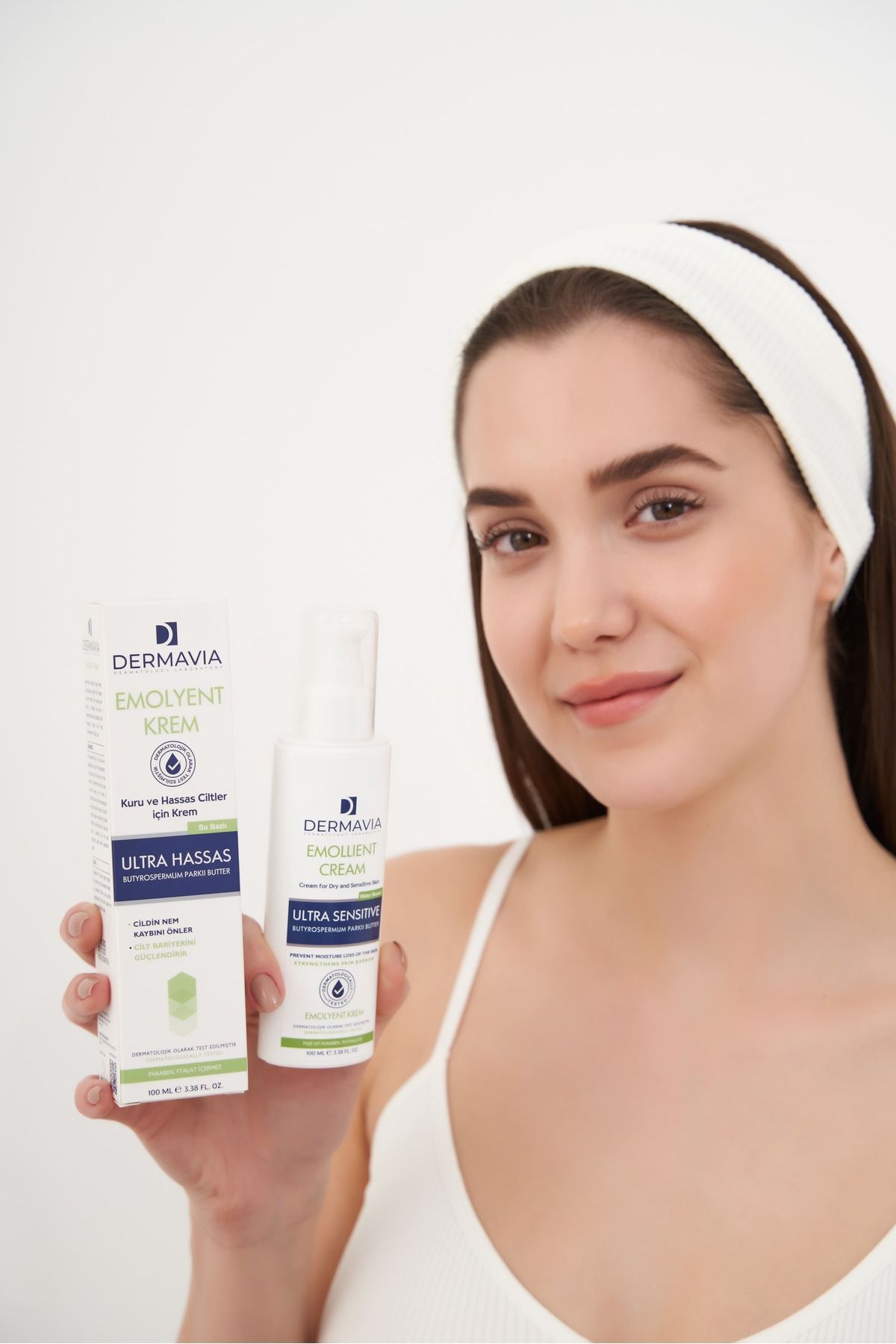 Dermavia-كريم مرطب 100 مل للبشرة الجافة والحساسة والتأتبية - يهدئ الاحمرار والتشققات والتهيج 2