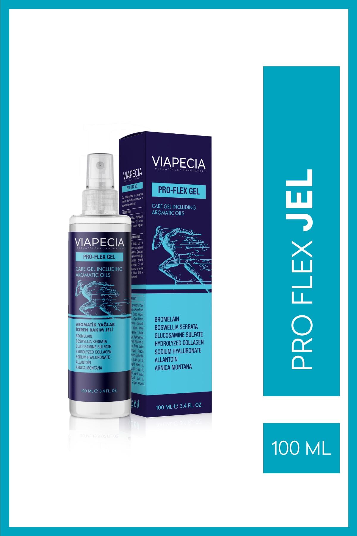 Viapecia Pro-flex Kas Gevşetici Masaj Jeli 100 ml - Rahatlatıcı