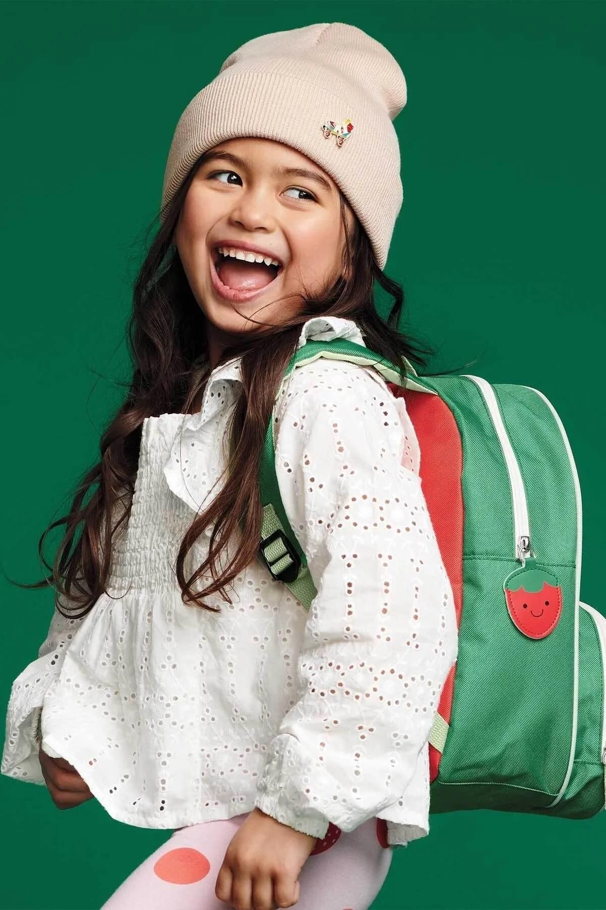 Skip Hop-Strawberry Patterned Zoo Medium Size Backpack 4