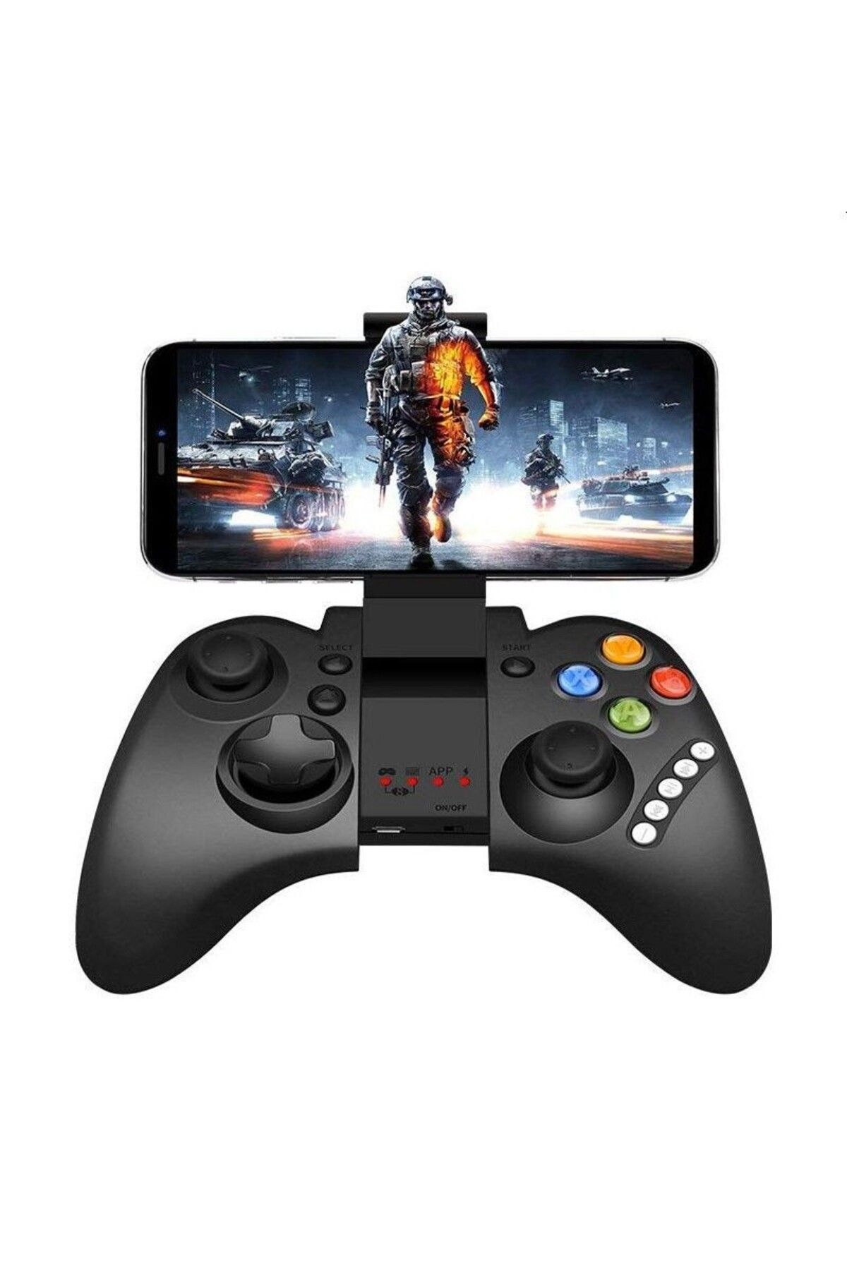 ipega-Bluetooth gamepad, Android, iOS, smartphone stand 3.2-6 inch, multimedia buttons, 1