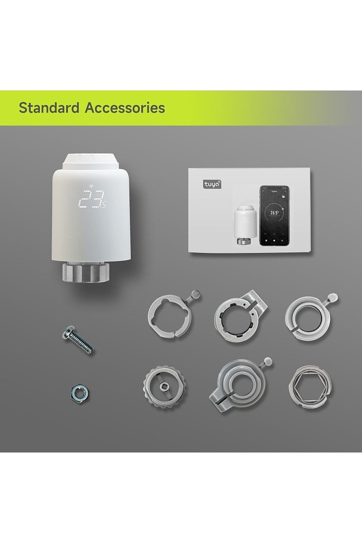 BeOk-Termostat inteligent pentru radiator, Zigbee, programabil, control vocal Google Assistant, Alexa 17